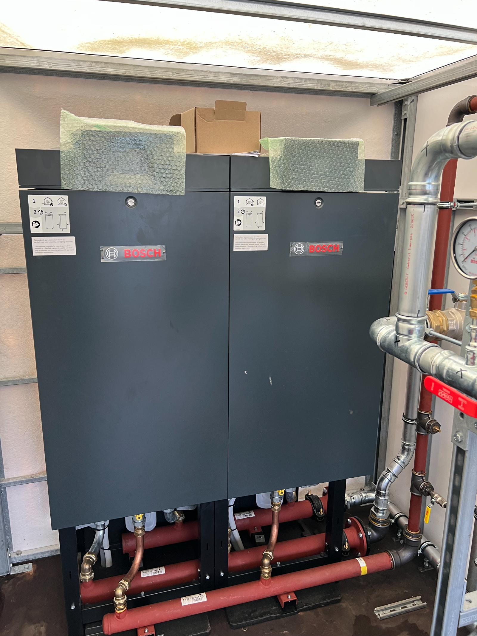 WORCESTER BOSCH BOILERS HIRE